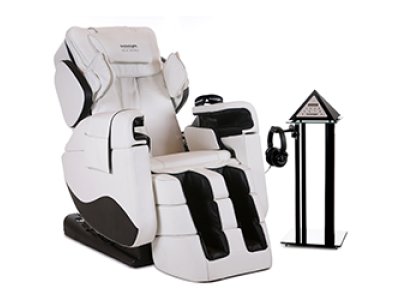 brainLight Touch Synchro complete mit 4D-Shiatsu-Massagesessel Zenesse
