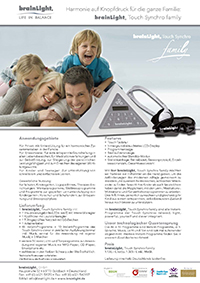 Datenblatt Touch Synchro family