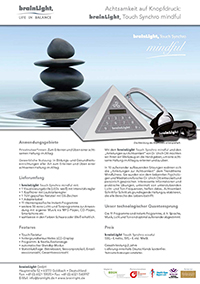 Datenblatt Touch Synchro mindful