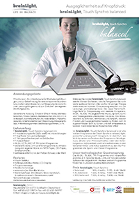 Datenblatt Touch Synchro balanced